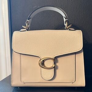 Coach Tabby 20 Satchel with Gold Accents